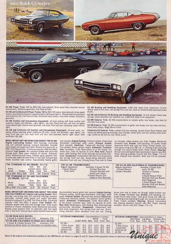 1969 Buick Car Brochure Page 5